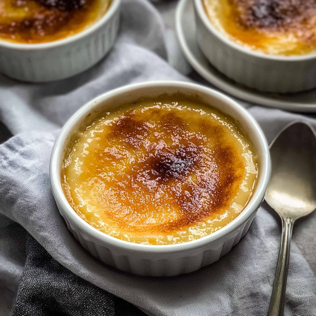 Eggnog Creme Brulee