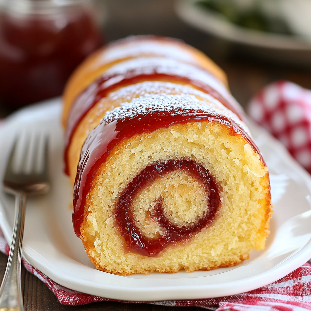 Ginger Spice Jelly Roll