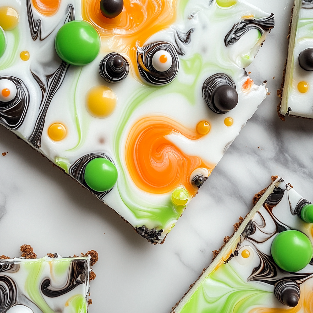 Monster Mash Yogurt Bark