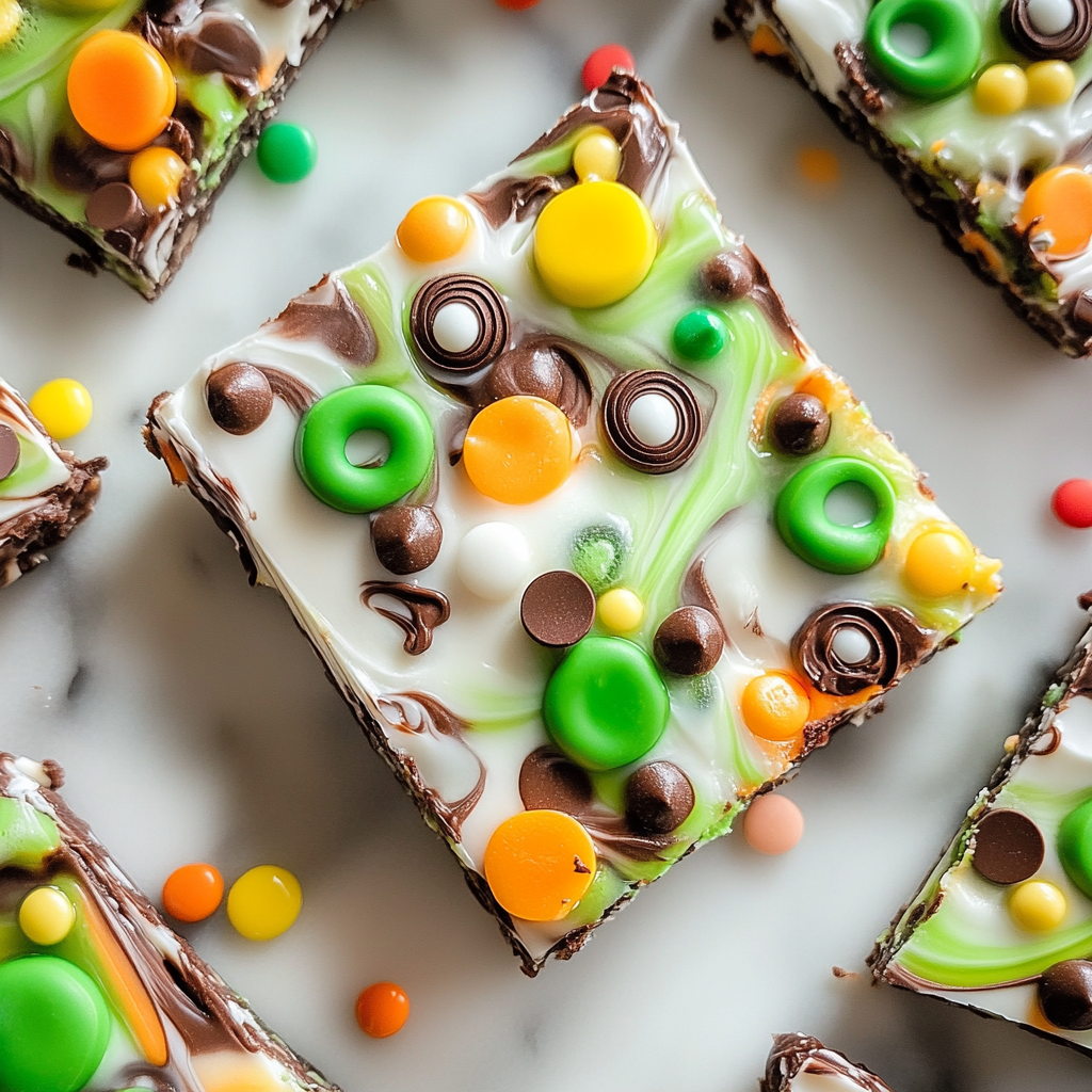 Monster Mash Yogurt Bark