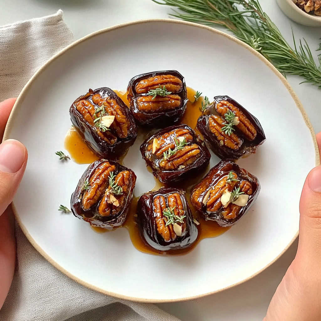 Pecan Stuffed Dates for Delicious Flavor Bliss