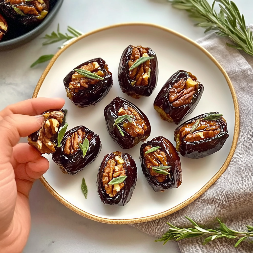 Pecan Stuffed Dates