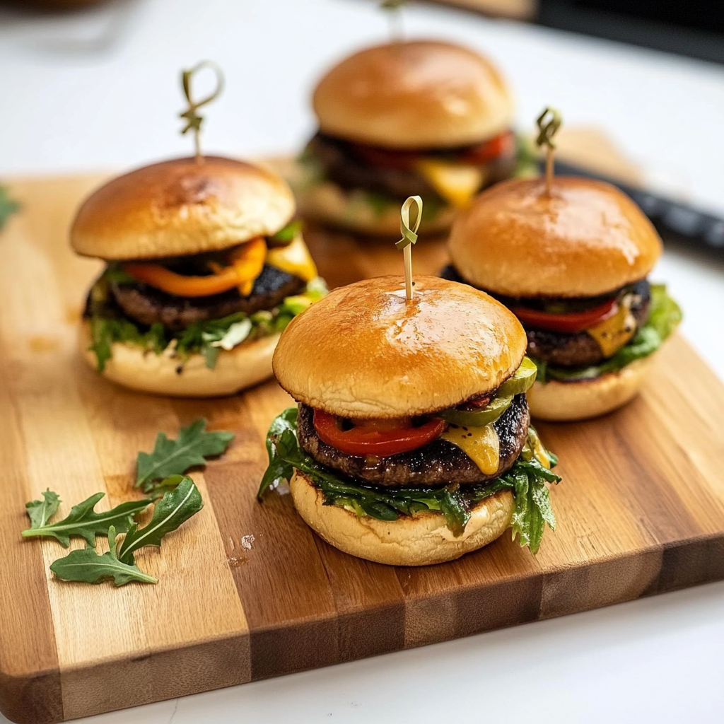 Portobello Mushroom Sliders