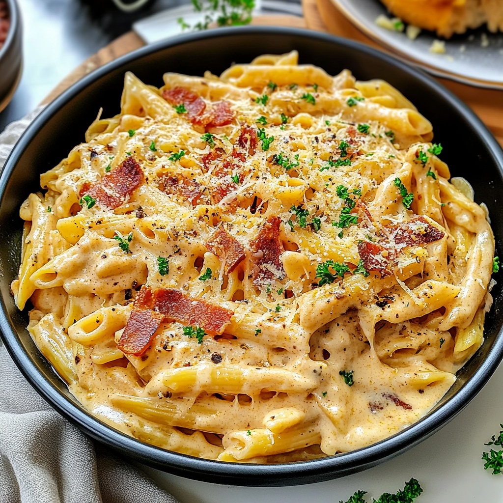 Pumpkin Alfredo Pasta