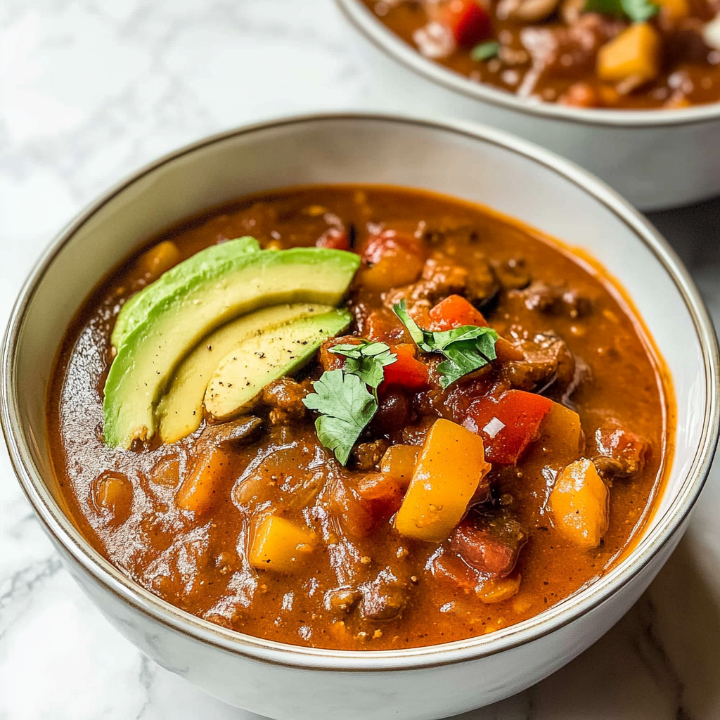 Pumpkin Mushroom Chili