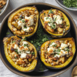 Quinoa Stuffed Acorn Squash