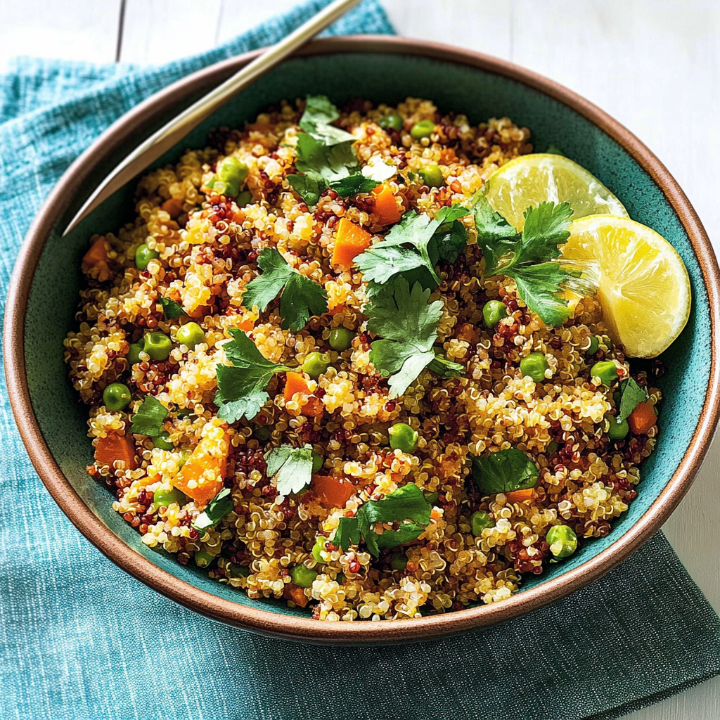 Spiced Carrot and Quinoa Pilaf