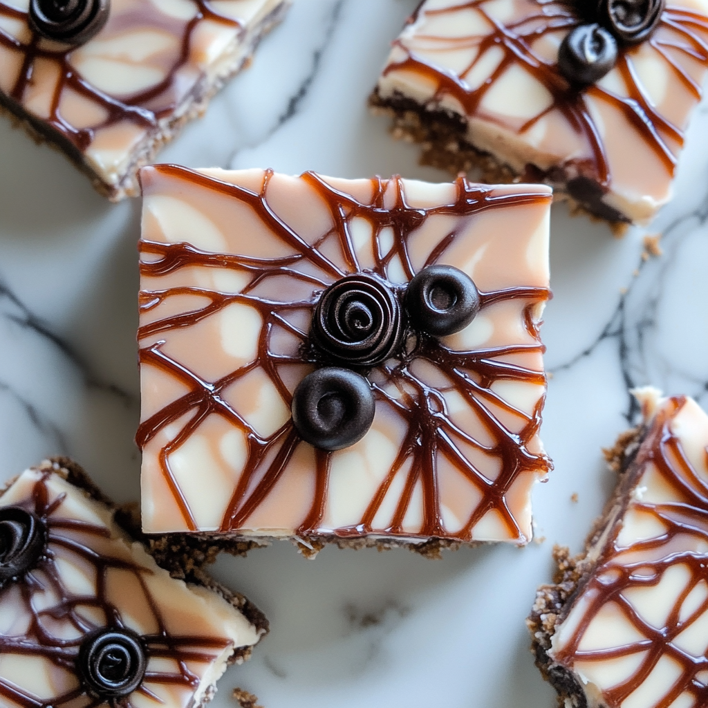 Spider Web Yogurt Bark