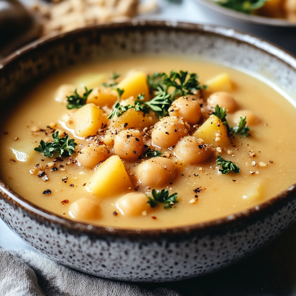 Chickpea Potato Soup