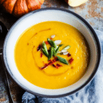 Coconut, Pumpkin and Ginger Soup