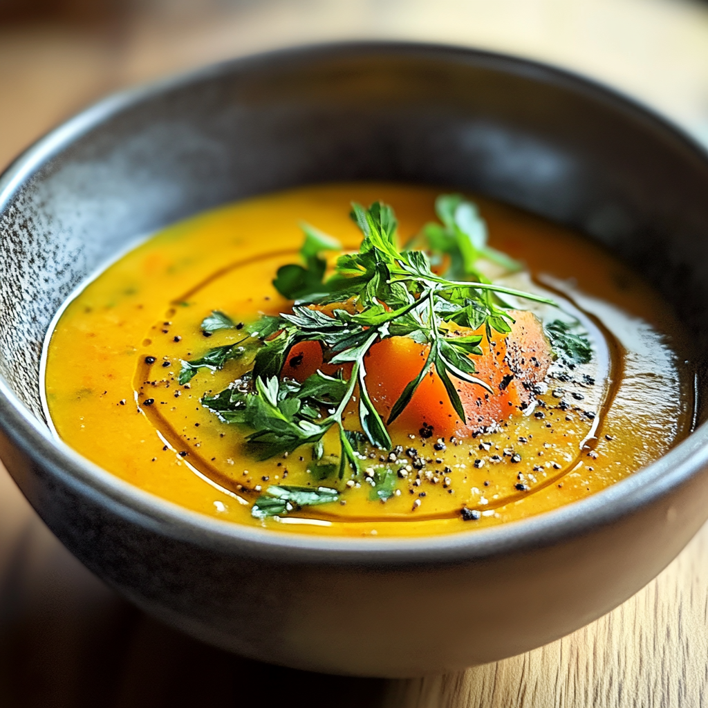 Ginger Miso Vegetable Soup