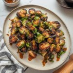 Gochujang Roasted Brussels Sprouts