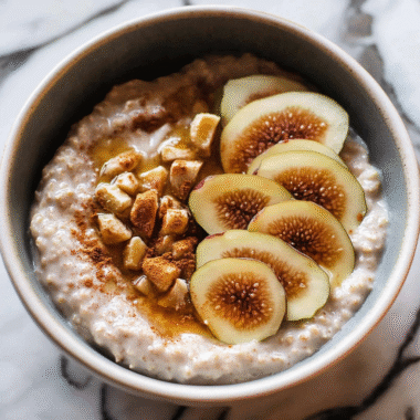 Maple Fig Overnight Oats for a Delicious Morning