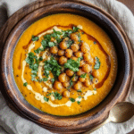 Carrot & Chickpea Soup