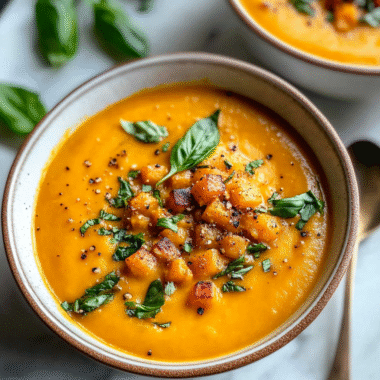 Sweet Potato Curry Soup