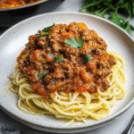 Veggie-Loaded Meat Sauce