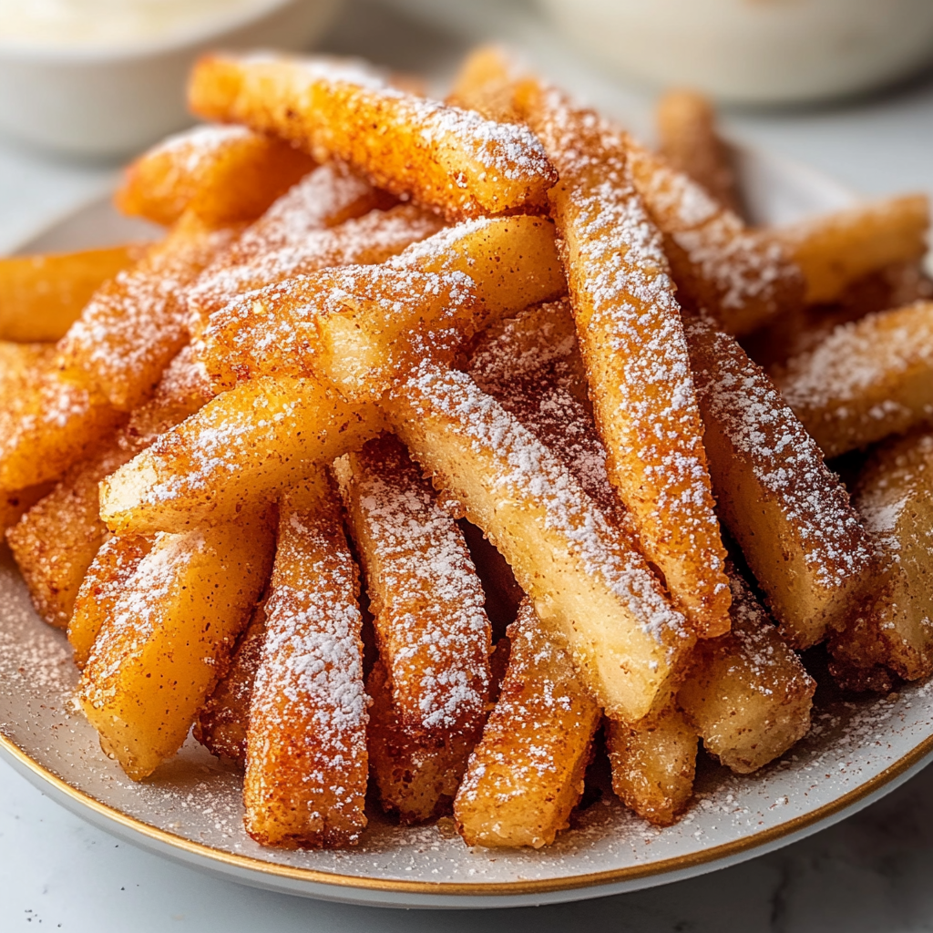 Air Fryer Apple Fries
