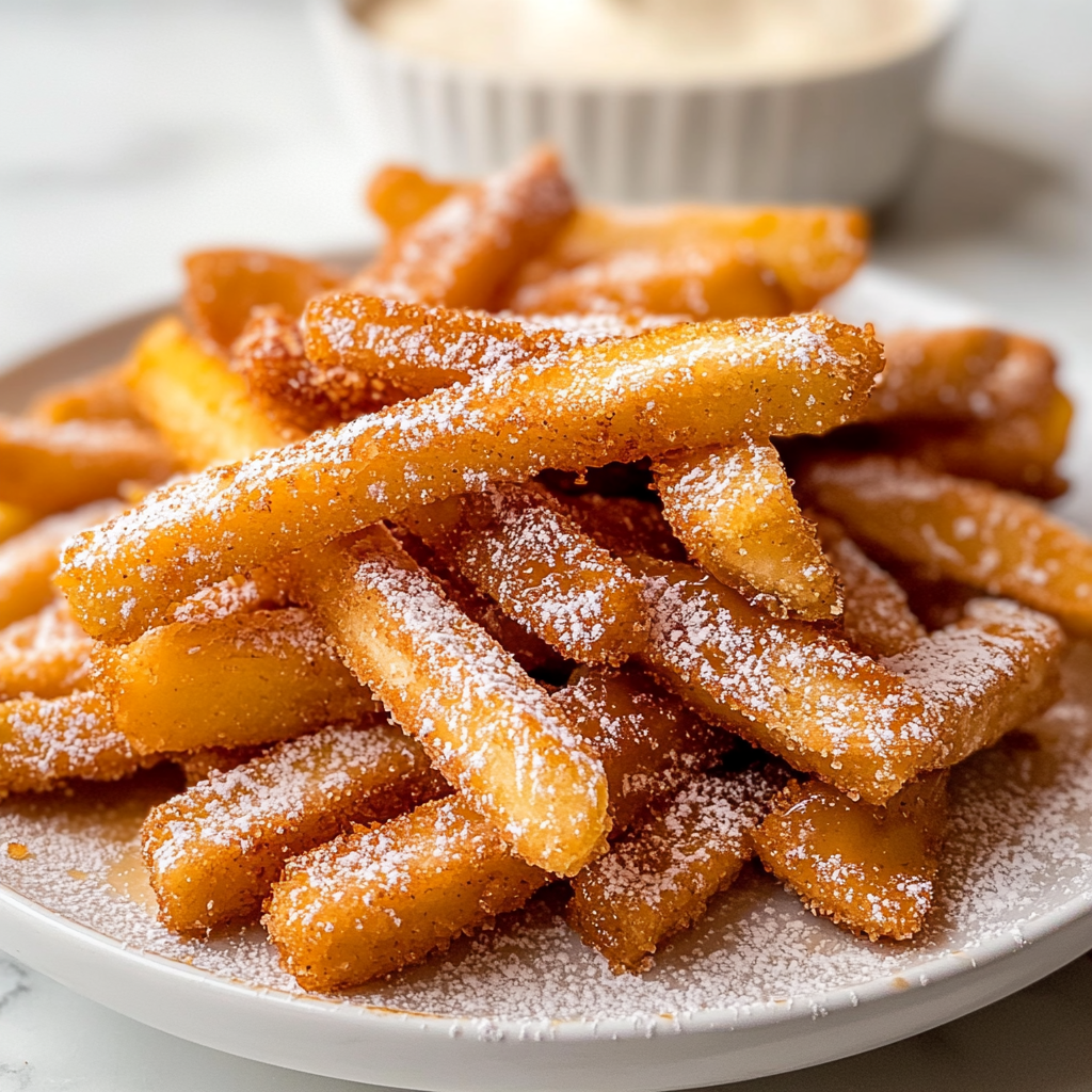 Air Fryer Apple Fries