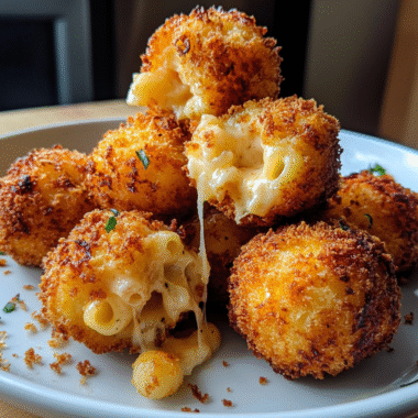 Air Fryer Mac and Cheese Balls