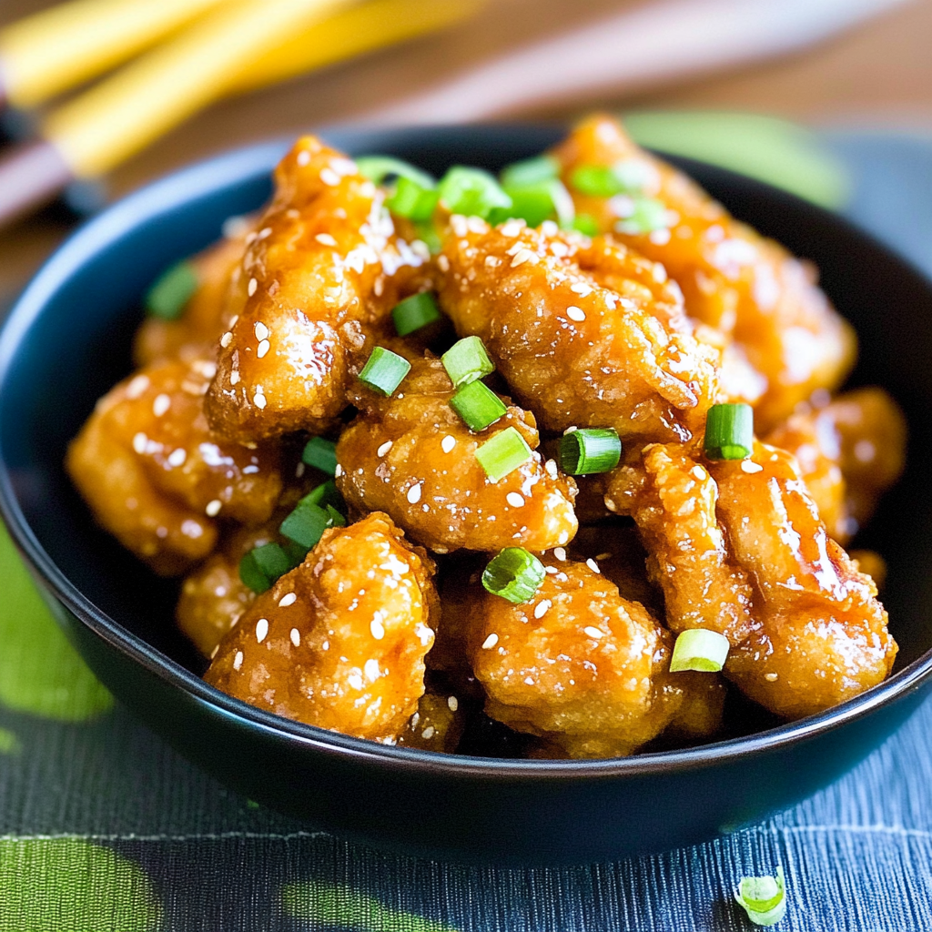 Air Fryer Orange Chicken