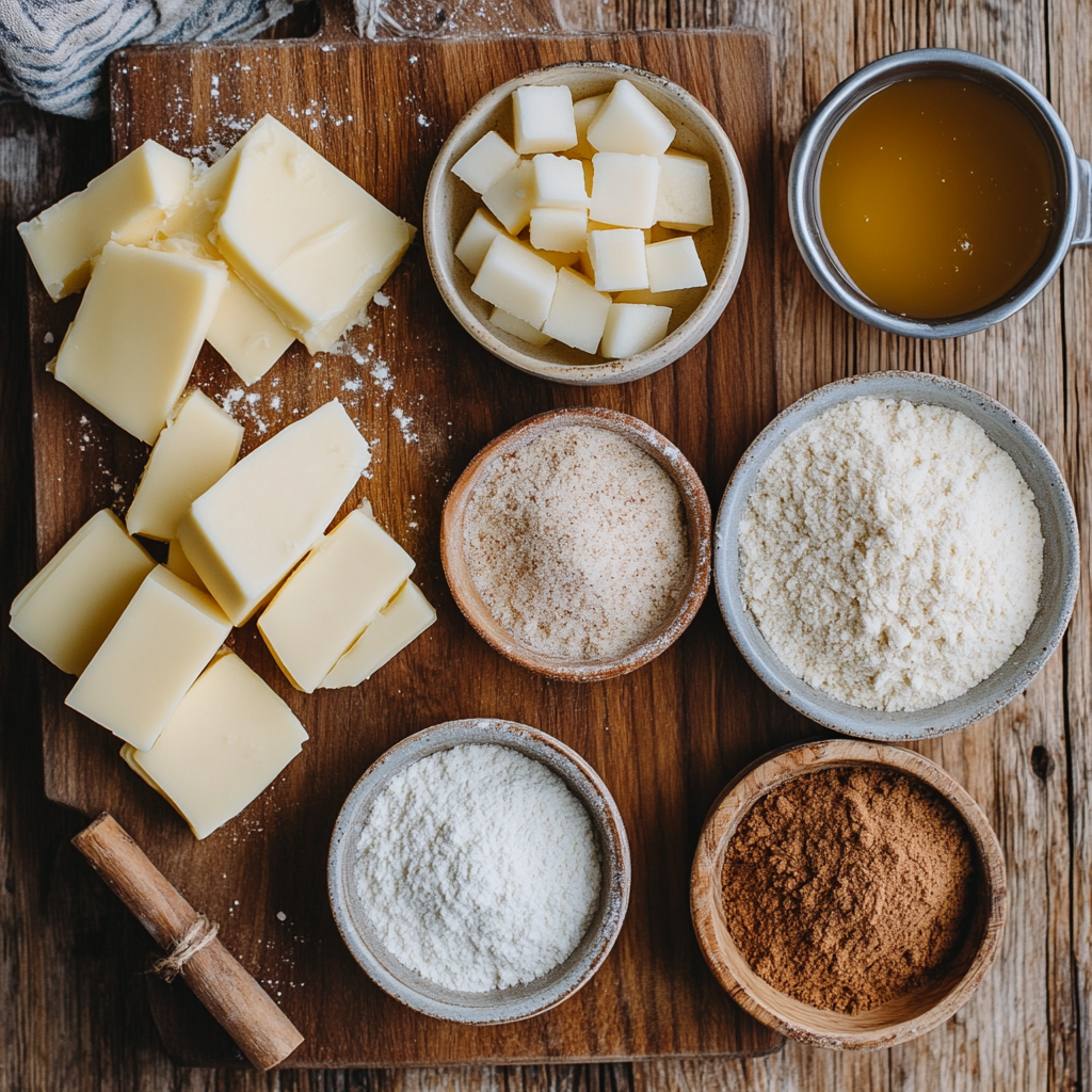 Brown Butter Sourdough Apple Cider Cookie ingredients
