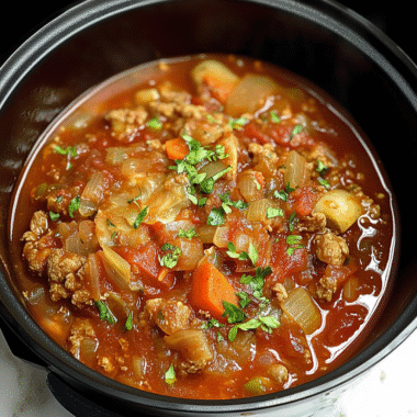 Cabbage Roll Soup