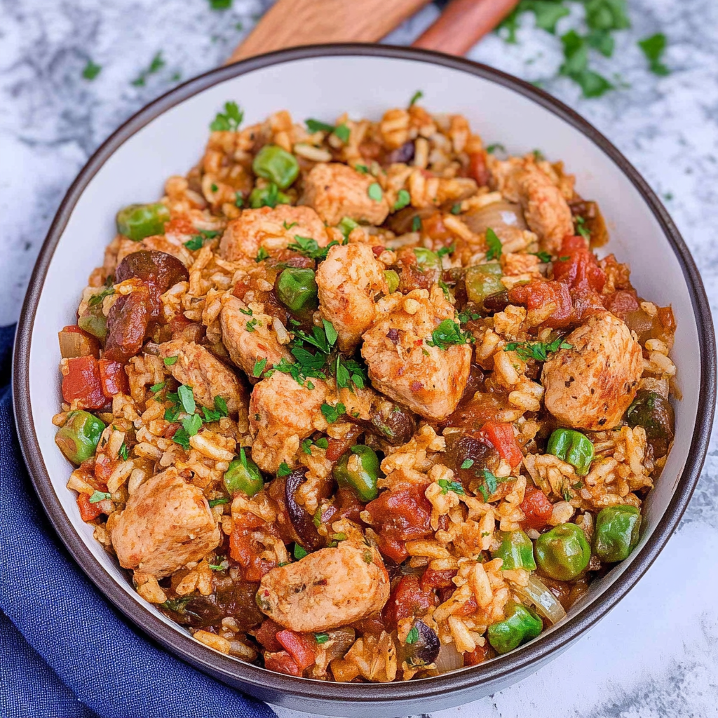 Chicken & Sausage Jambalaya