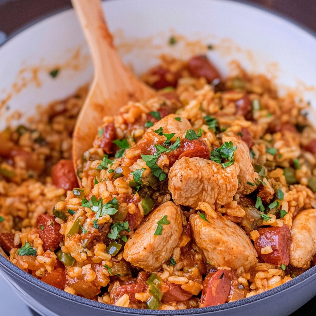 Chicken & Sausage Jambalaya