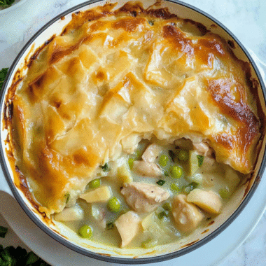 Chicken and Leek Pie
