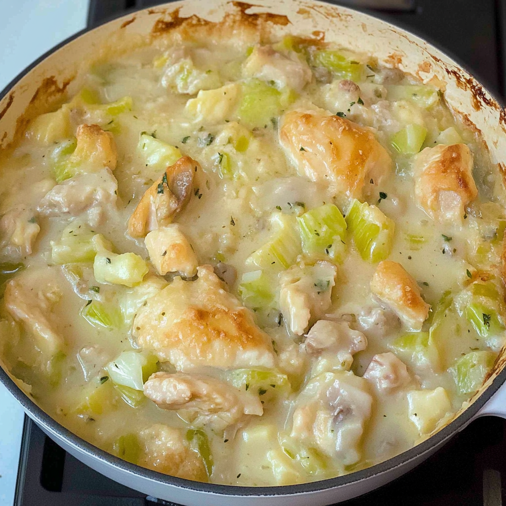 Chicken and Leek Pie