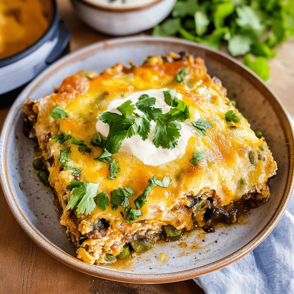 Chile Relleno Breakfast Casserole