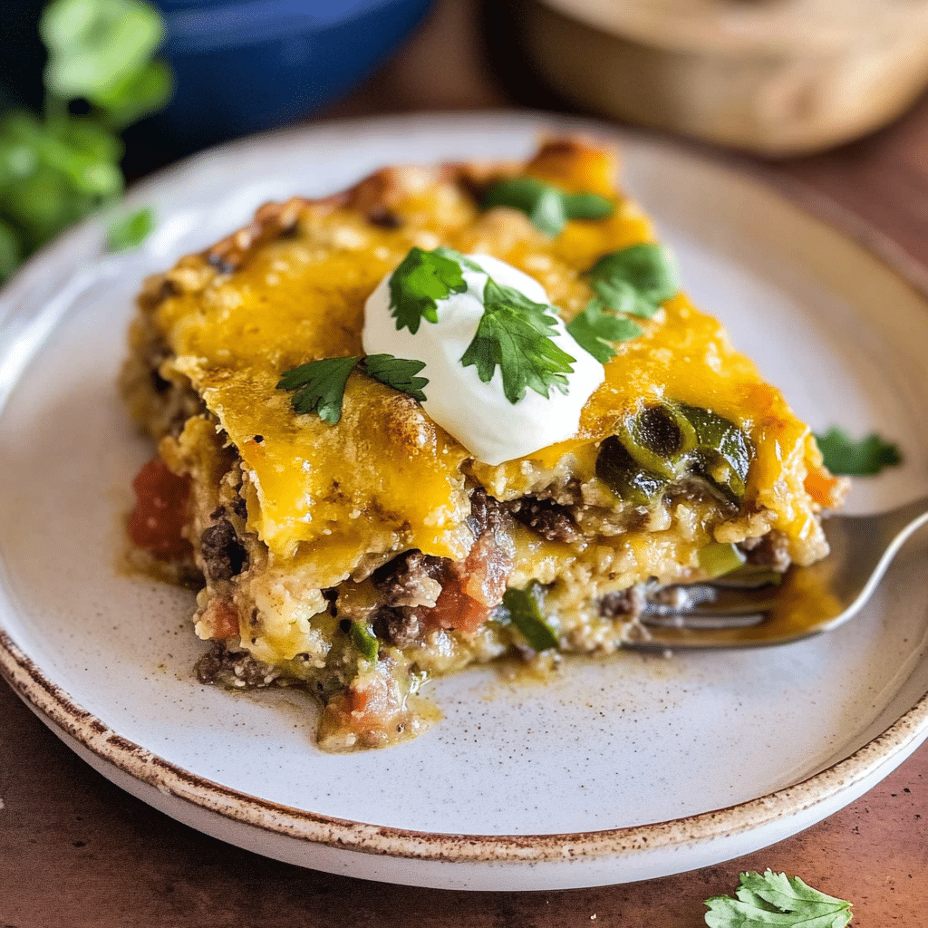 Chile Relleno Breakfast Casserole