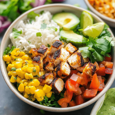Chipotle Chicken Burrito Bowl