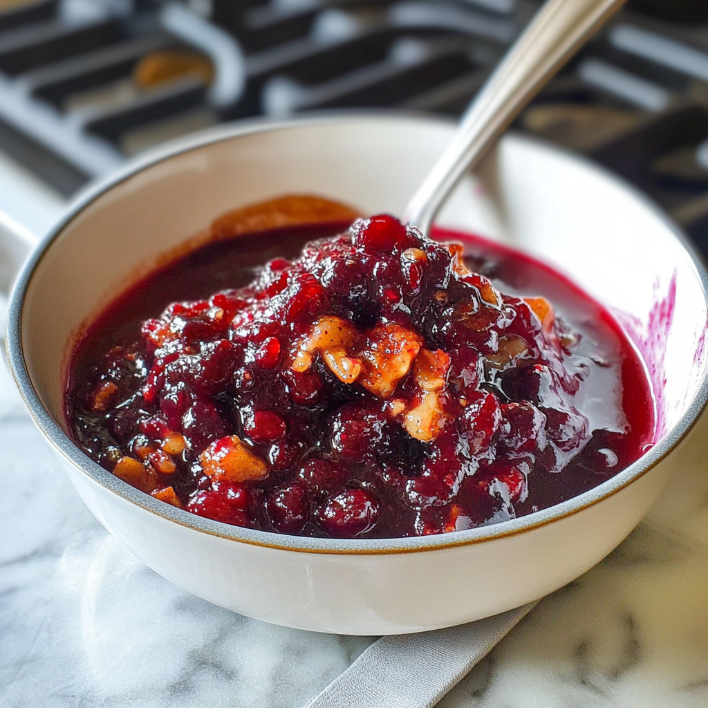 Cranberry Pecan Relish