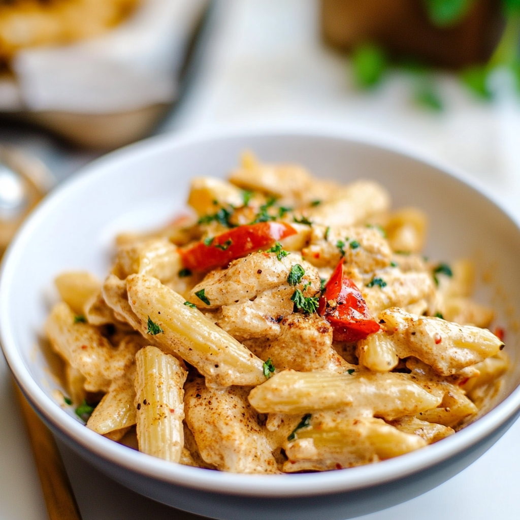 Creamy Cajun Chicken Pasta