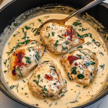 Creamy Chicken in Parmesan Sauce