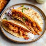 Crispy Baked Chicken Tacos for Two