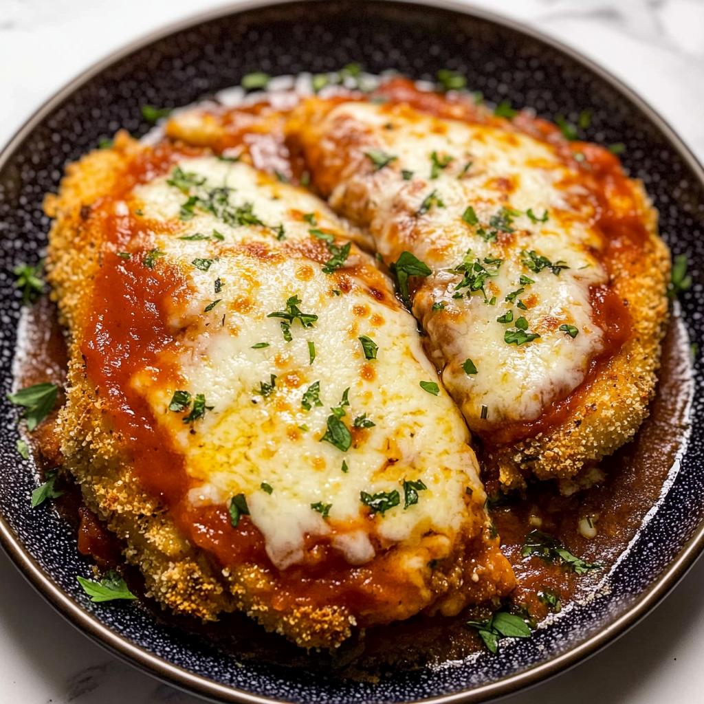 Crispy Chicken Parmesan Recipe