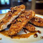 Crispy Pecan Crusted Chicken Tenders