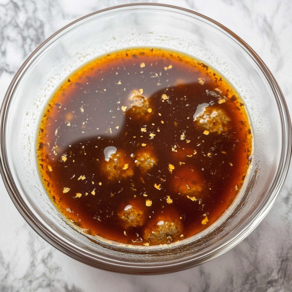 Crock Pot Huli Huli Meatballs