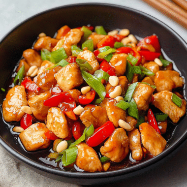 Healthy Kung Pao Chicken