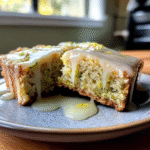 Lemon Zucchini Bars with Glaze
