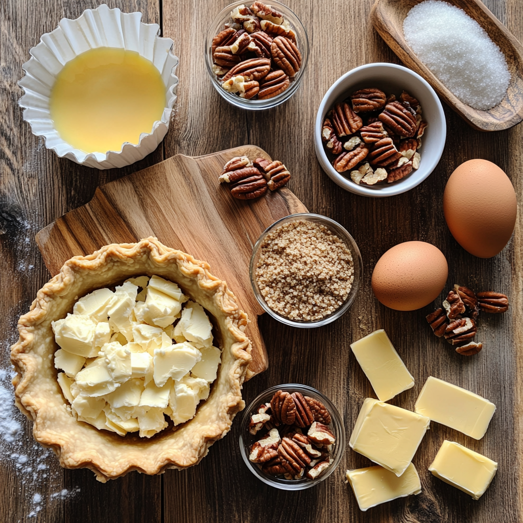 Mini Pecan Pies ingredients