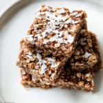 No-Bake Chewy Coconut Granola Bars