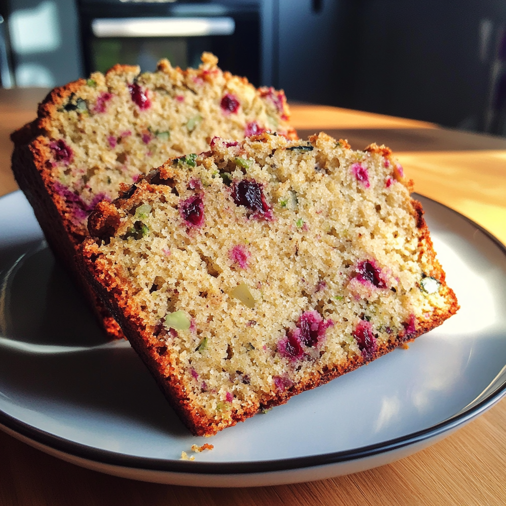 Orange Cranberry Zucchini Bread