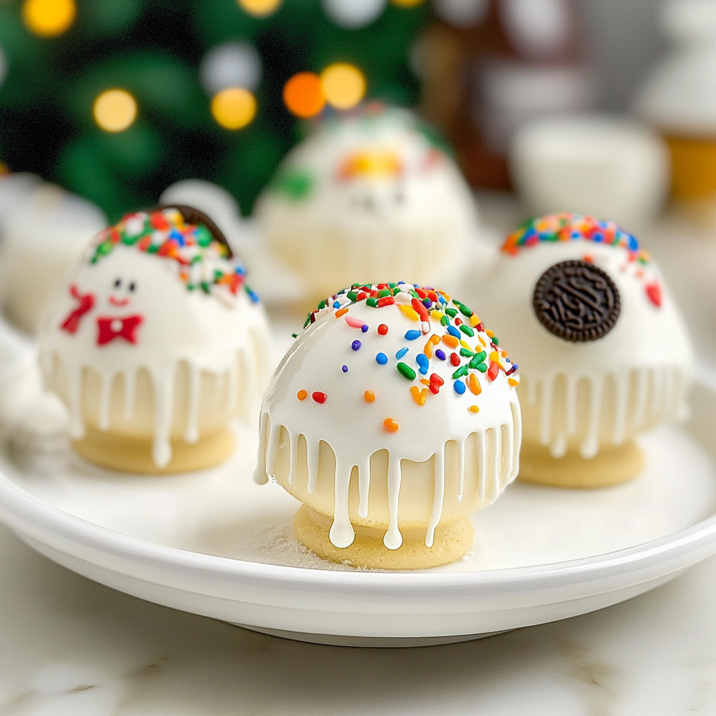 Oreo Snow Globes