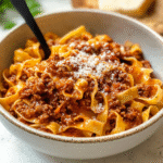 Pappardelle Bolognese