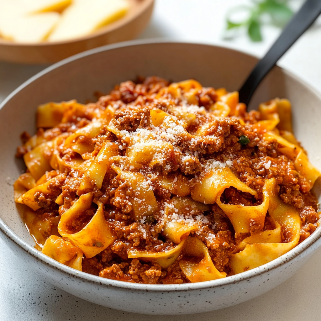 Pappardelle Bolognese