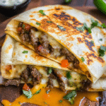 Philly Cheesesteak Quesadillas