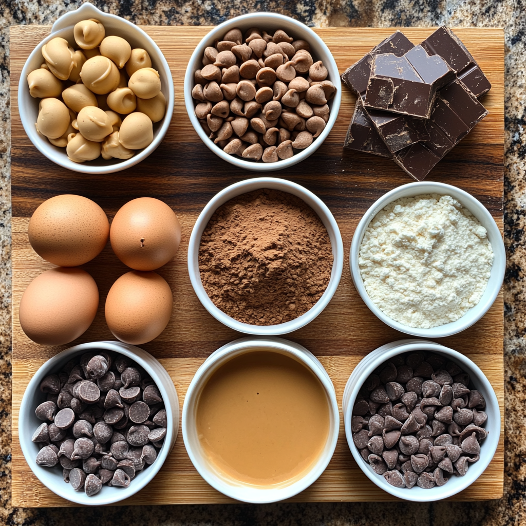 Reese's Brownie Bliss ingredients